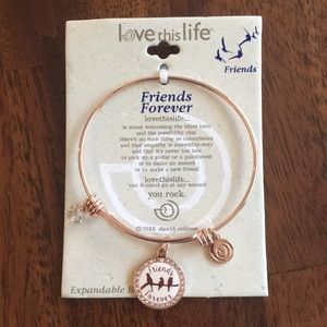 Friends forever bangle